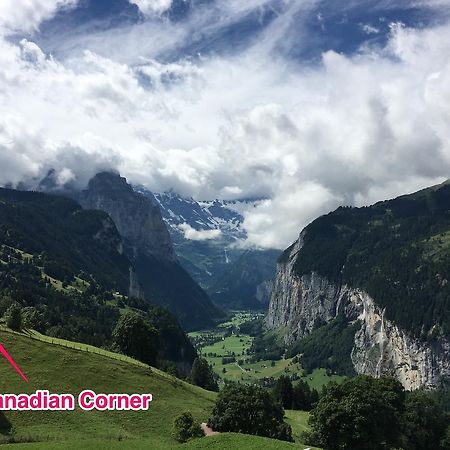 Chalet Canadian Corner Wengen Eksteriør billede