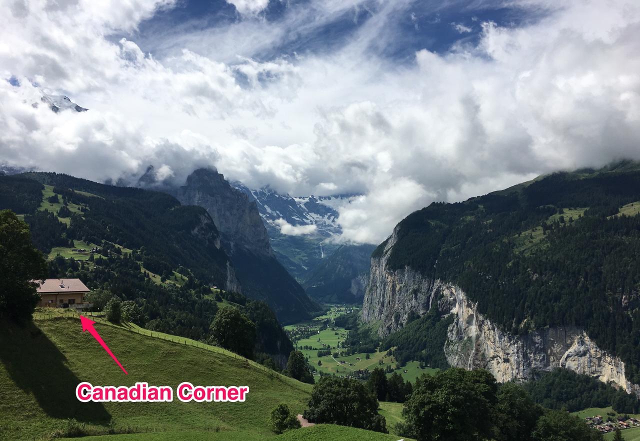 Chalet Canadian Corner Wengen Eksteriør billede
